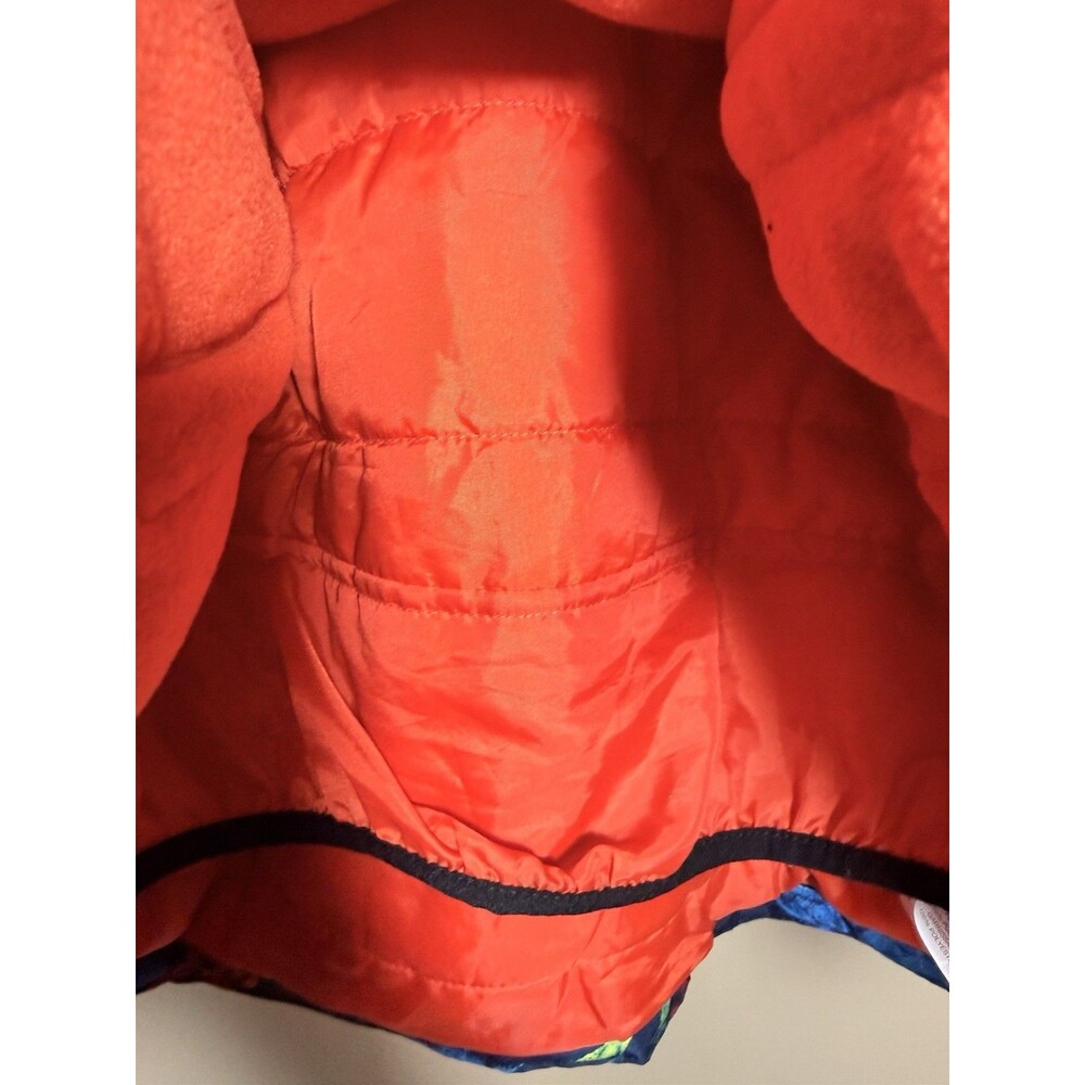 3T The Children's Place Blue Dinosaur Jacket & Matching Mittens Toddler Boys - Picture 7 of 16